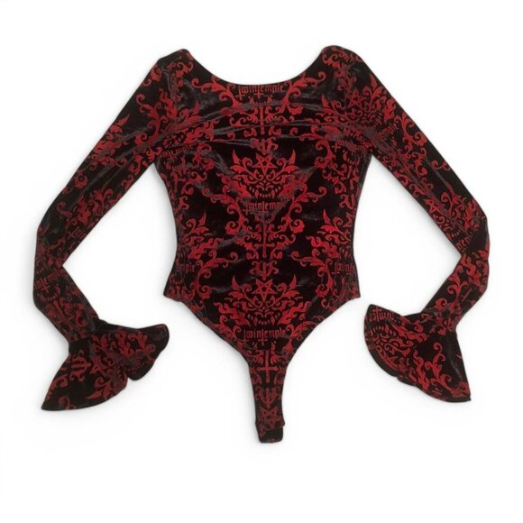 Killstar Twin Temple Adversary Bodysuit - Picture 3 of 5